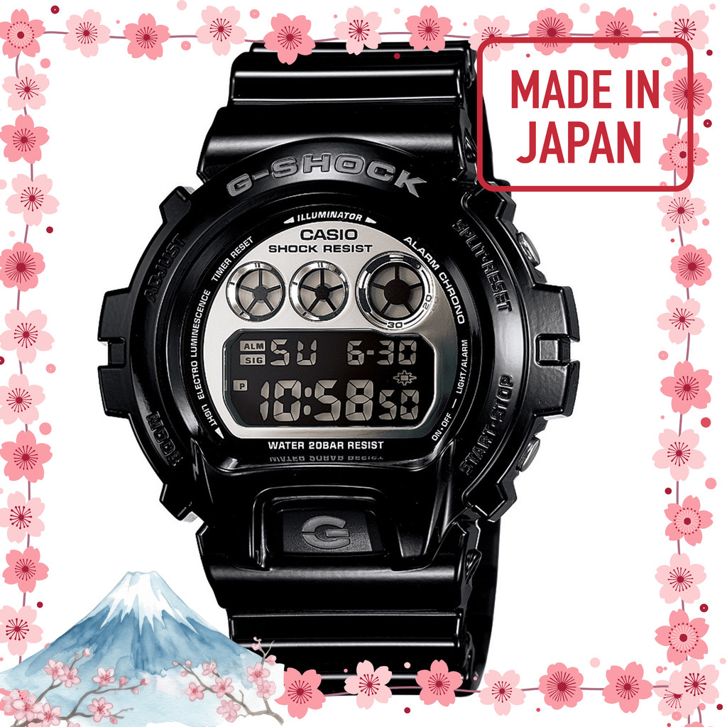 【ผลิตในประเทศญี่ปุ่น】[คาซิโอ] นาฬิกาข้อมือ จีช็อก DW-6900NB-1JF สีดำ