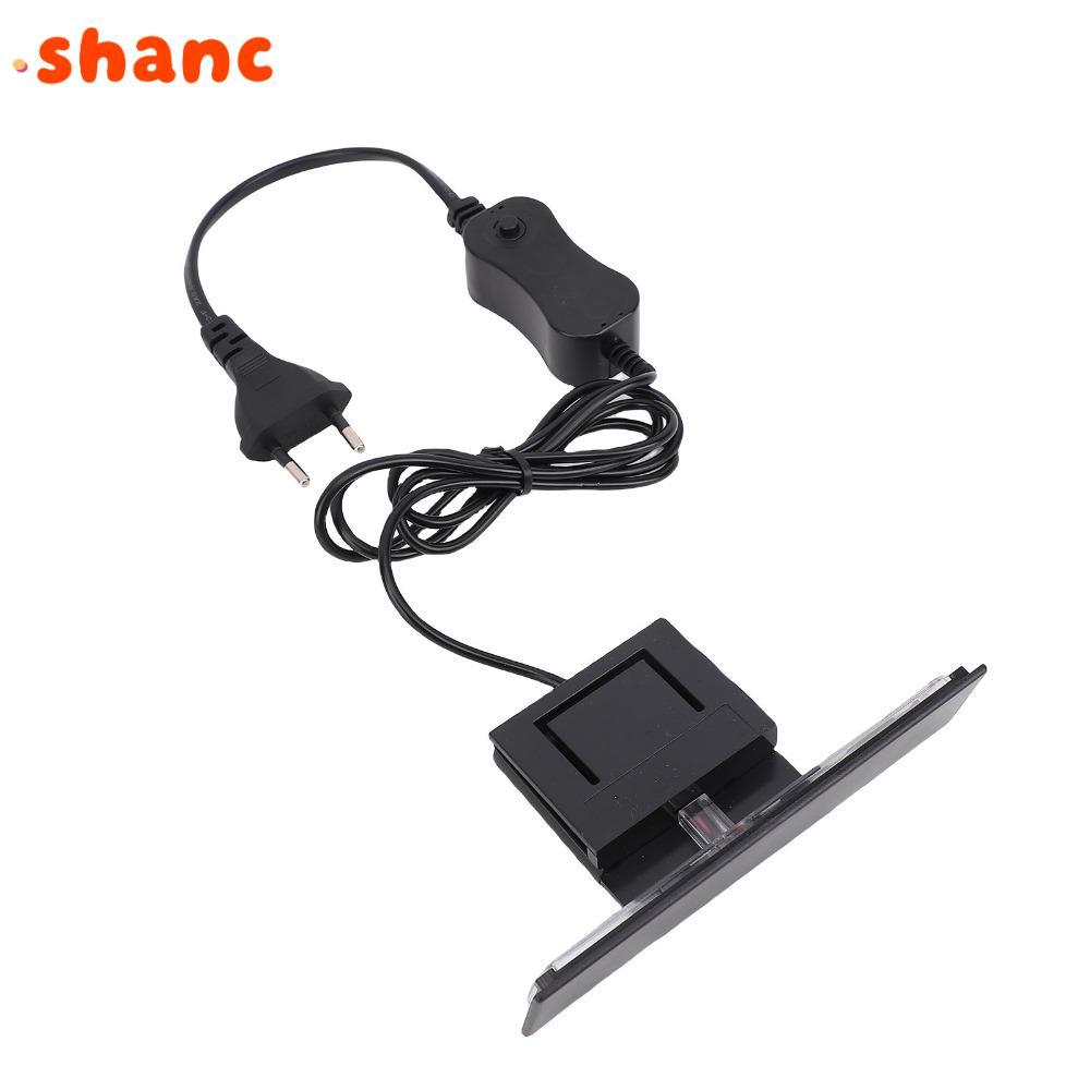 SHANC Clip On Lamp, Water Proof Mini Size LED Aquarium Light, Aquarium Lighting Slim Design Black Pl