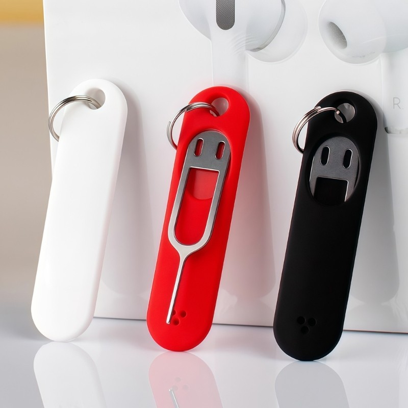 Zzz Ejector เครื่องมือสําหรับการเดินทางที่ปลอดภัยใช้ซิมถาดการ์ดเครื่องมือเปิด Eject Pin เข็ม