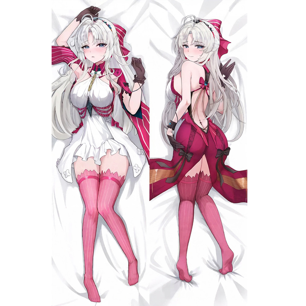 Dakimakura Wuthering Waves Carlotta Body หมอนพิมพ์สองด้านอะนิเมะปลอกหมอนกอดปลอกหมอนอิง Otaku ของขวัญ
