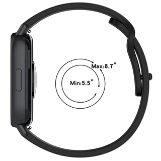 【สาย+กรณี】สำหรับ Redmi Watch 5 Active สายซิลิโคน + กรณีซิลิโคน สำหรับ Redmi Watch 5 Lite 2 IN 1 Strap+Case