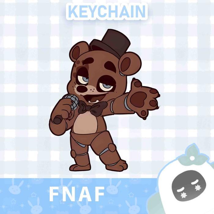 Ganci / Gantungan Kunci Akrilk FIVE NIGHT ที่ FREDY (FNAF) - FASSEAR