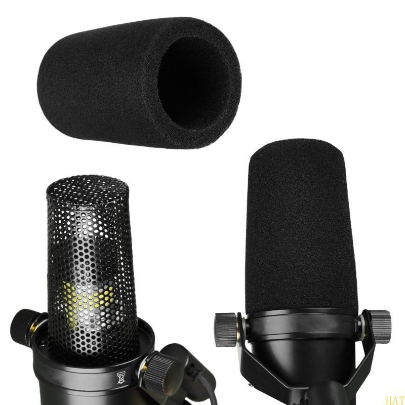 HAT ฝาครอบไมโครโฟนที่แข็งแกร่ง Studio Mic Windscreen เหมาะสําหรับ SM7B SM7dB