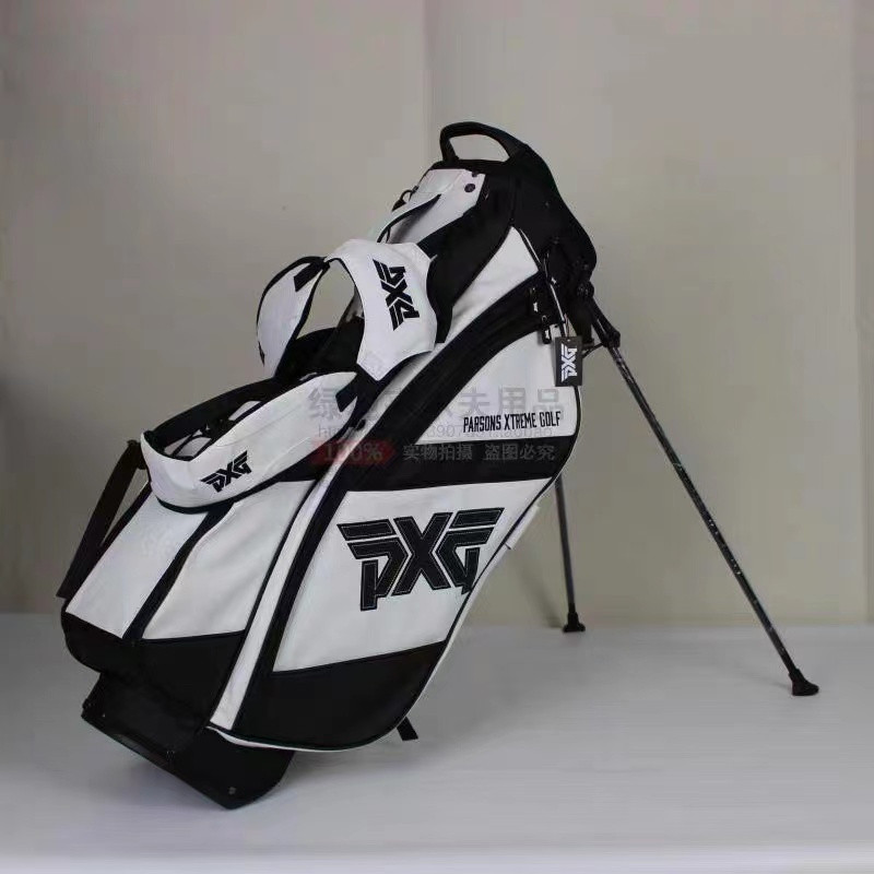 PXG Golf Bag หนังPUน้ำหนักเบา มีฐานยืนกันน้ำสำหรับท่านชายและท่านหญิง