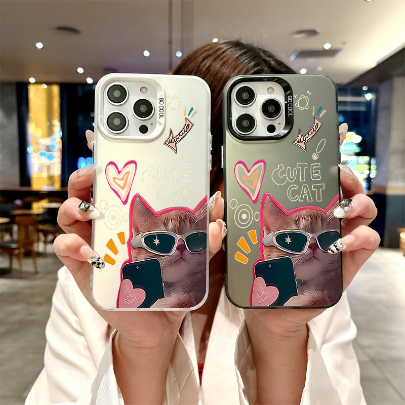 Super น่ารักแมวสําหรับ Realme หมายเหตุ 60 50 C75 C75x C73 C71 C68 C65 C63 C55 C53 C51 C35 C33 C31 4G