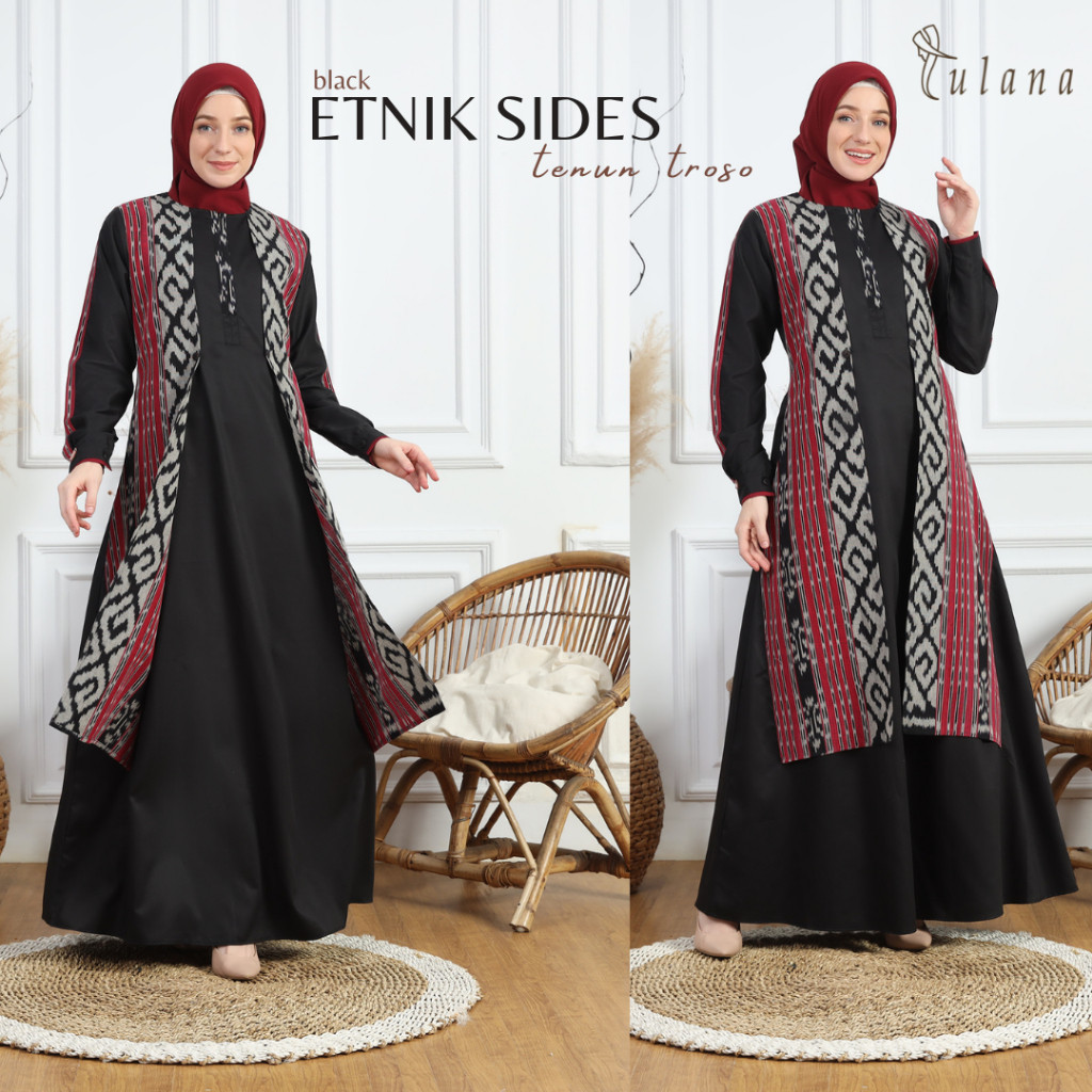 ETHNIC SIDES--WANGI ETHNIC WOVEN LULANA GAMIS