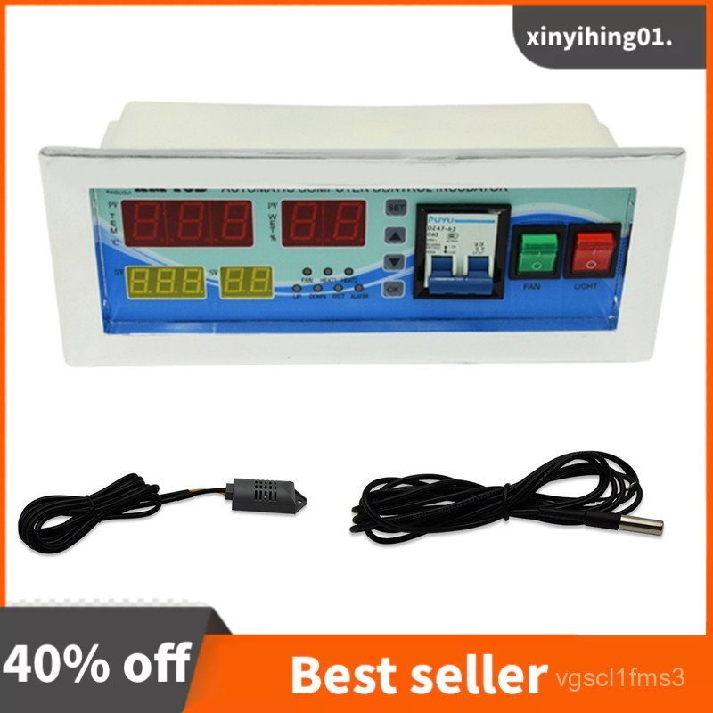 XM-18D Egg Incubator Temperature Controller Humidity Sensors 220V