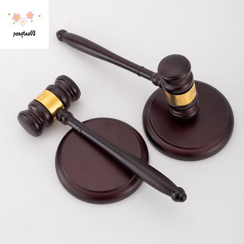 Pengatao03 Perfect Desk Accessory, Wooden Gavel And Sound Blo Set สําหรับทนายความ, ผู้พิพากษา, Chairmen Of The Board Auction, Club Presidents ใหม่