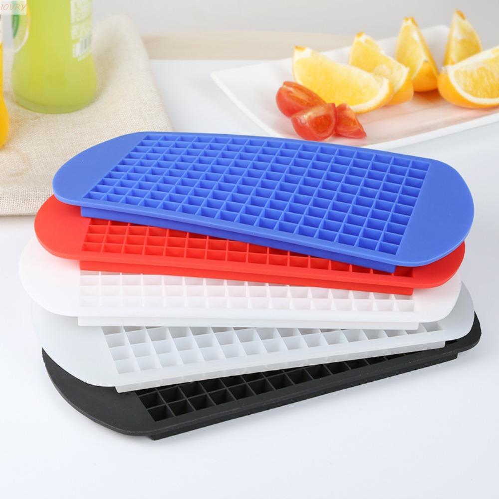 IVORY 160 ตารางถาดน้ําแข็ง, การรื้อถอน ง่ายซิลิโคนสแควร์ ICE CUBE แม่พิมพ์, 1 ซม. ICE CUBE หลายกริดเ