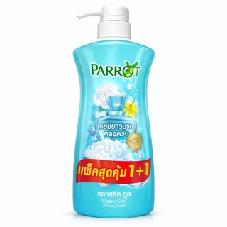 [แพ็ค1แถม1] Parrot แพรอท ครีมอาบน้ำนกแก้ว ขนาด 450มล.