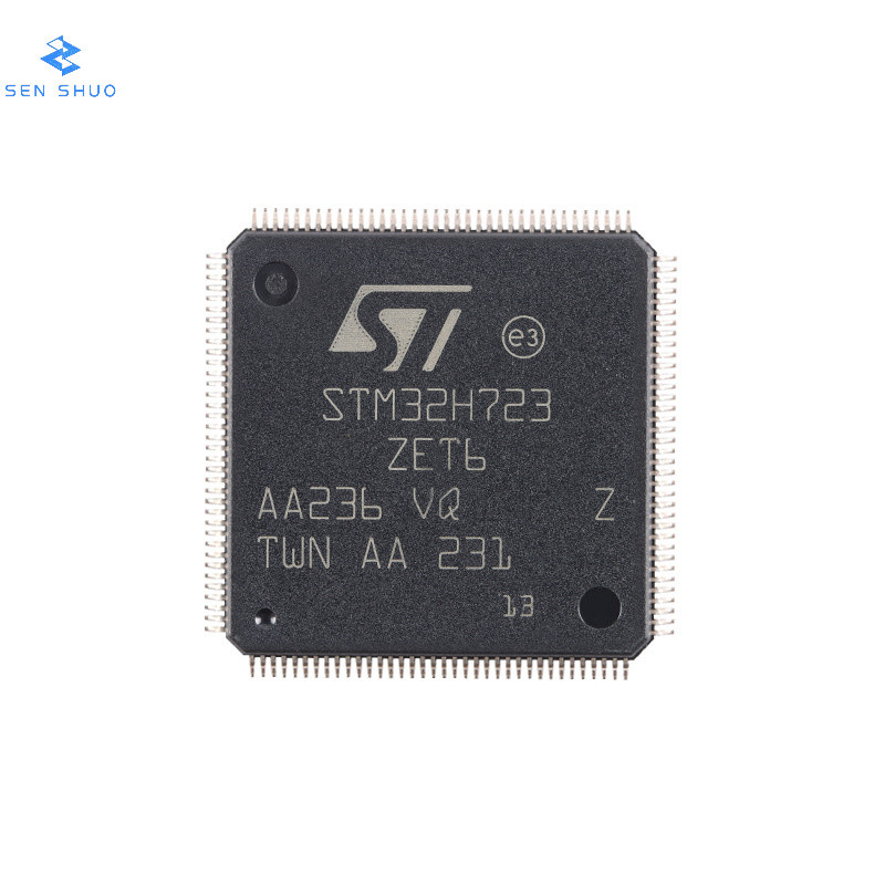 ของแท้ 100% STM32H723ZET6 LQFP-144 ARM Cortex-M7 32-Bit Microcontroller-MCU ชิป