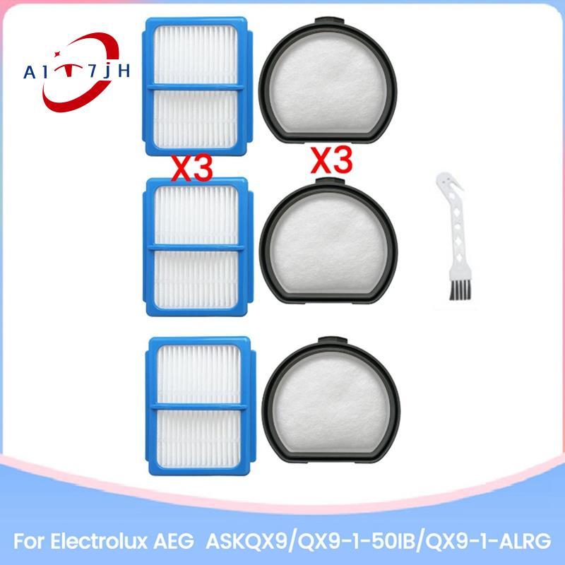 [ใหม่ A7]กรองด้านหน้าด้านหลังผ้าฝ้ายกรองสําหรับ ASKQX9/QX9-1-50IB/QX9-1-ALRG เครื่องดูดฝุ่นอุปกรณ์เส