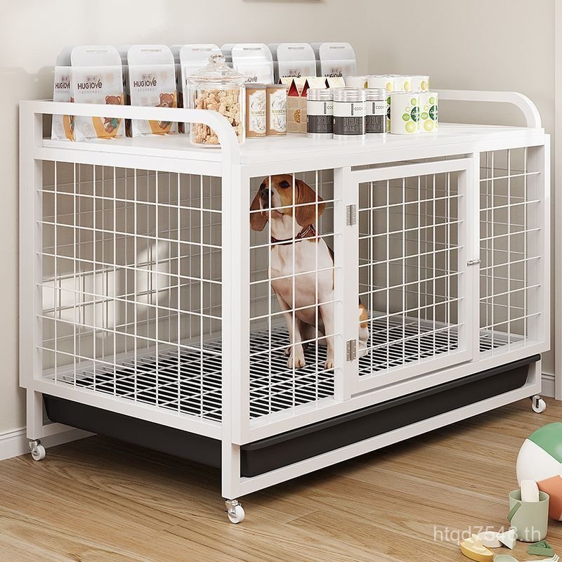 Bi สุนัข Di วัวขนาดเล็กในร่มชั้นวางแยกกรงไทย Kennel หมีขนาดกลางสุนัขสุนัขรั้วห้องน้ํา A6JP