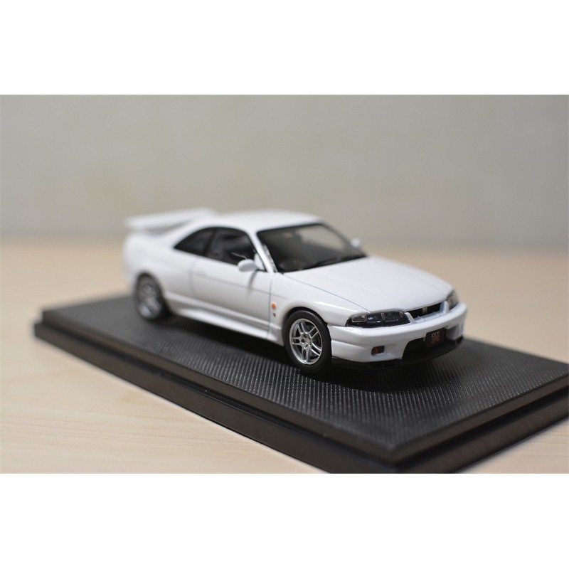 Ebbro 1: 43 Nissan Nissan Nissan Skyline Skyline GT-R R33V spec 1995 สีขาว,