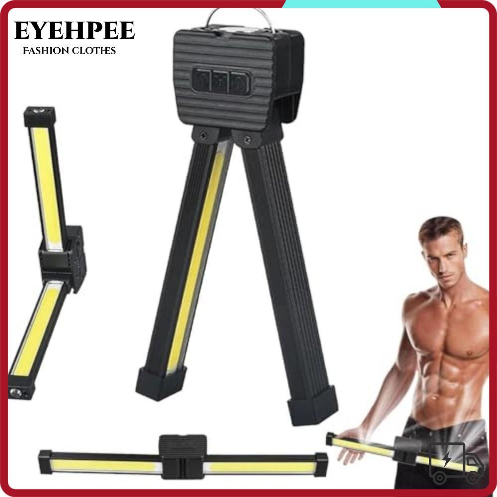 ไฟฉาย EYEHPEE, LED 7th Gear Dimming Gym Lamp,คุณภาพสูงพร้อมตะขอแขวน 180 องศาพับแม่เหล็กดูดรุ่นโคมไฟย