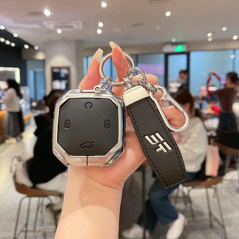 เหมาะสําหรับเคสกุญแจ JETOUR T2 26 ประเภท CHERY JETOUR t2 Gradient Traveler PRO เคสโลหะ