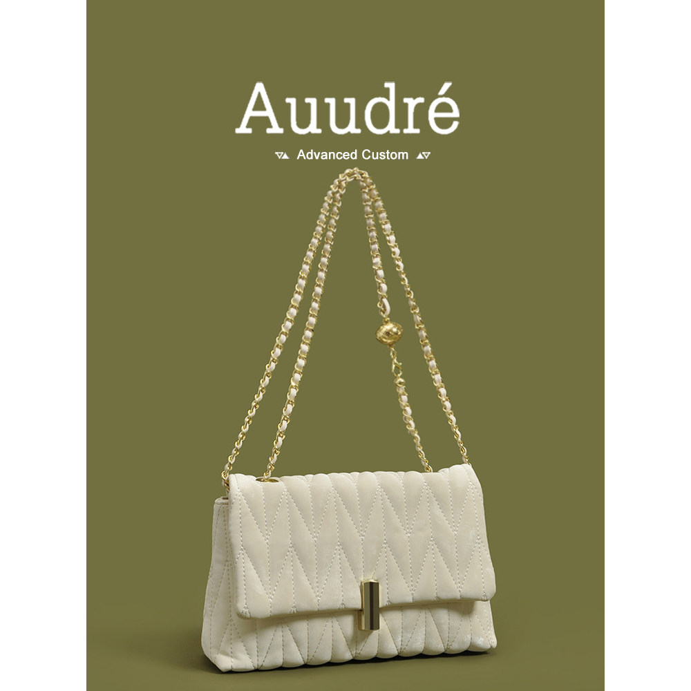 กระเป๋า cps กระเป๋า dear timeless lamo กระเป๋า Western Style Auudre Niche Shoulder Messenger Bag Cha