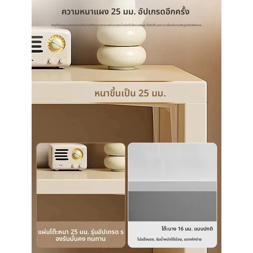โต๊ะเครื่องแป้งมินิมอลพร้อมลิ้นชักและที่เก็บของ thumbnail 6