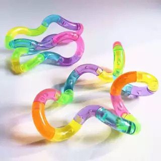 【🇹🇭พร้อมส่ง】Twisted Tangle Coil Anti Stress Multi Color Sensory Fidget ของเล่นเด็กของขวัญ
