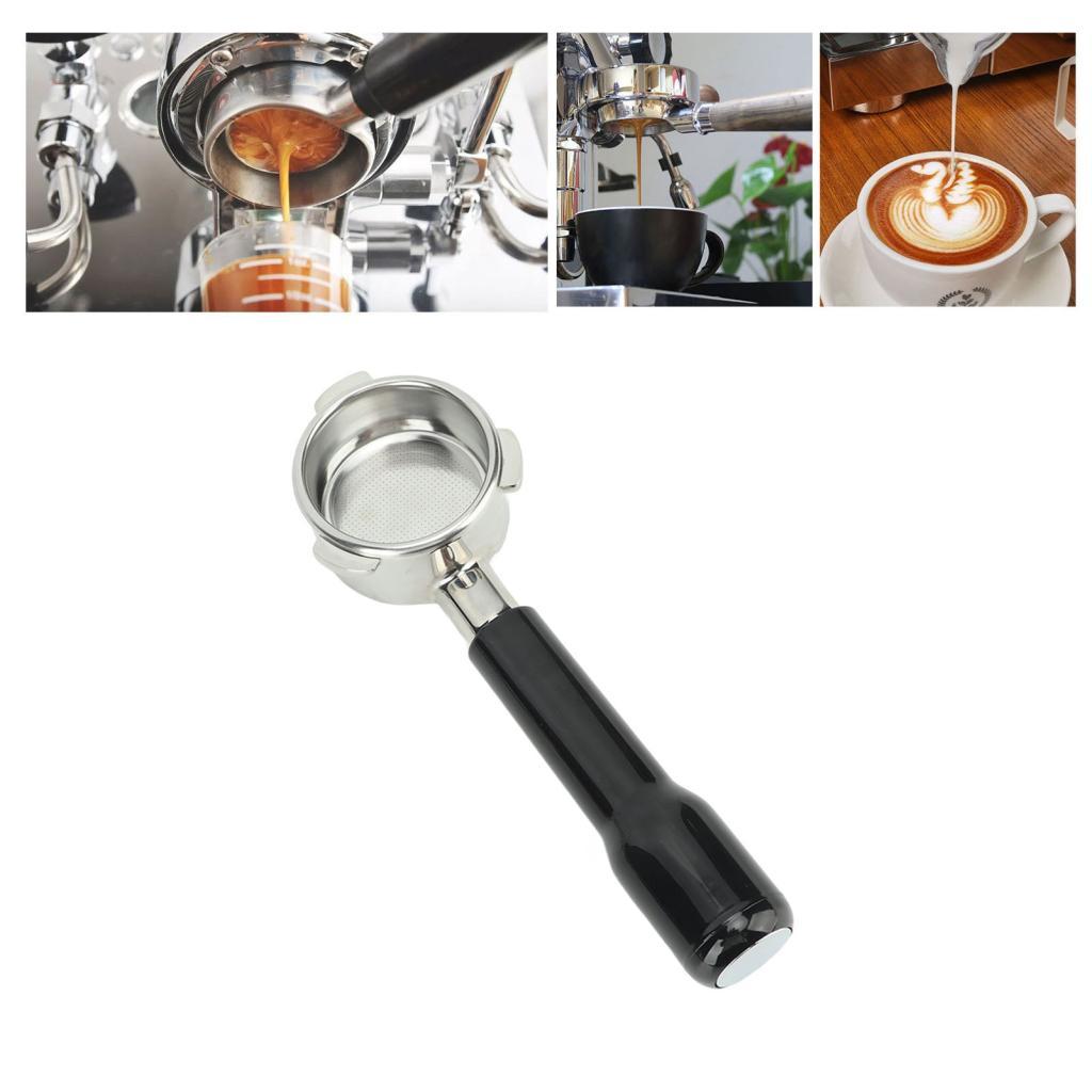 Kkala Portafilter Bottomless 3 หู 54 มม.การออกแบบมาตรฐานการสกัดดีทนทานกําจัดง่ายสําหรับ Cafe (E Redw