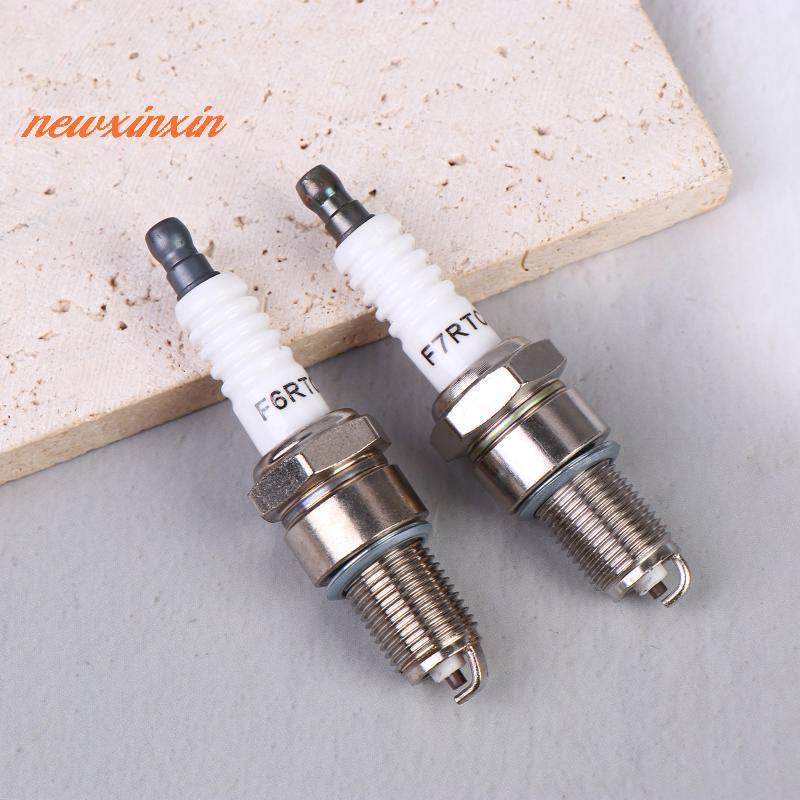 [NT-t] หัวเทียนรถมอเตอร์ไซด์ F6RTC สําหรับ PW50 PW80 LT50 50cc 70cc 90cc 110cc การนําไฟฟ้าสูงที่เชื่