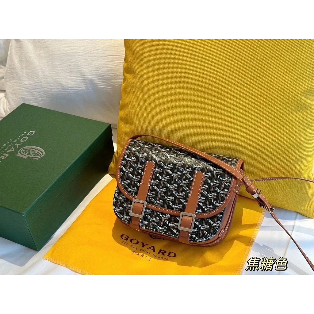 กระเป๋า Messenger สไตล์ Goyard สำหรับทั้งผู้ชายและผู้หญิง พร้อมสต็อกในรุ่นสูง