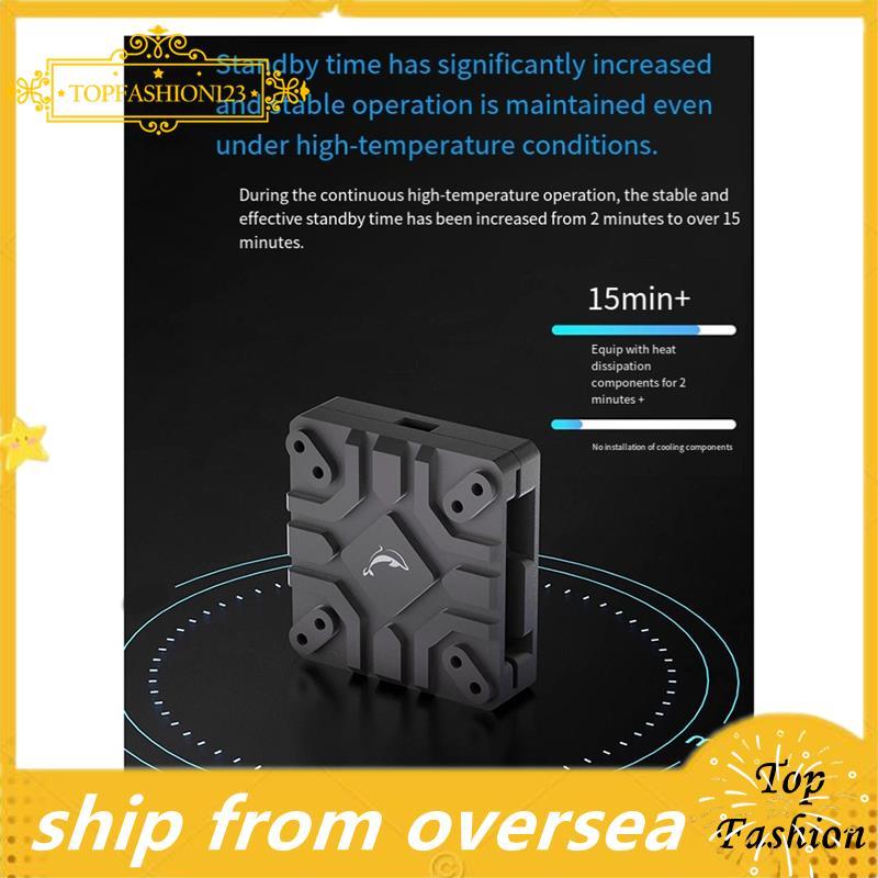 สําหรับ O4 Pro V2 หน่วยเลนส์อลูมิเนียมความร้อน Sink กรณีการปรับเปลี่ยนชิ้นส่วน Cooling + UV/ND8/ND16