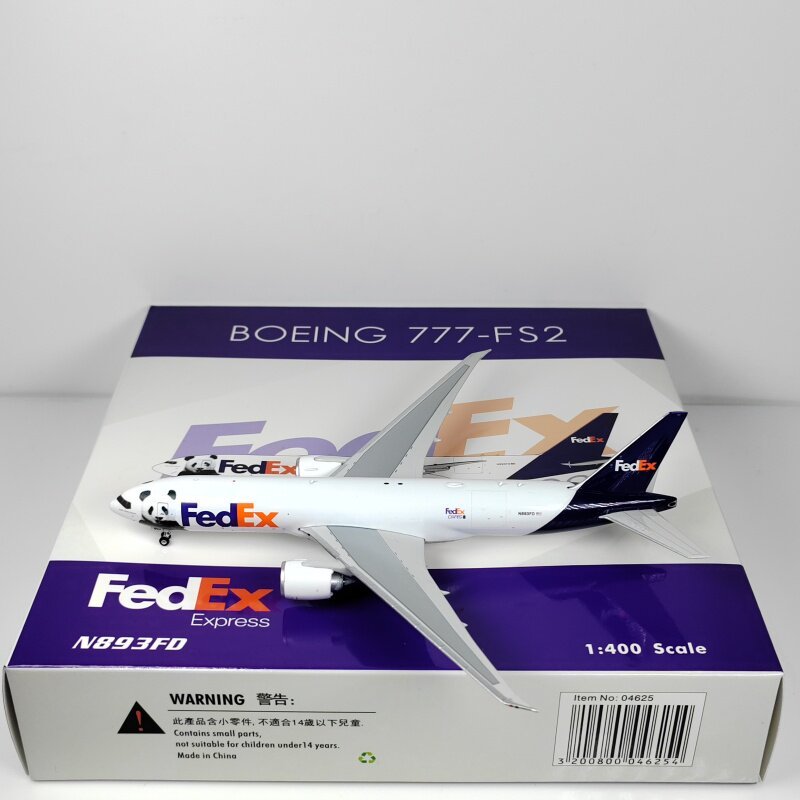 Phoenix 04625 1: 400 FedEx FedEx Express B777-200LRF N893FD Panda ทาสี