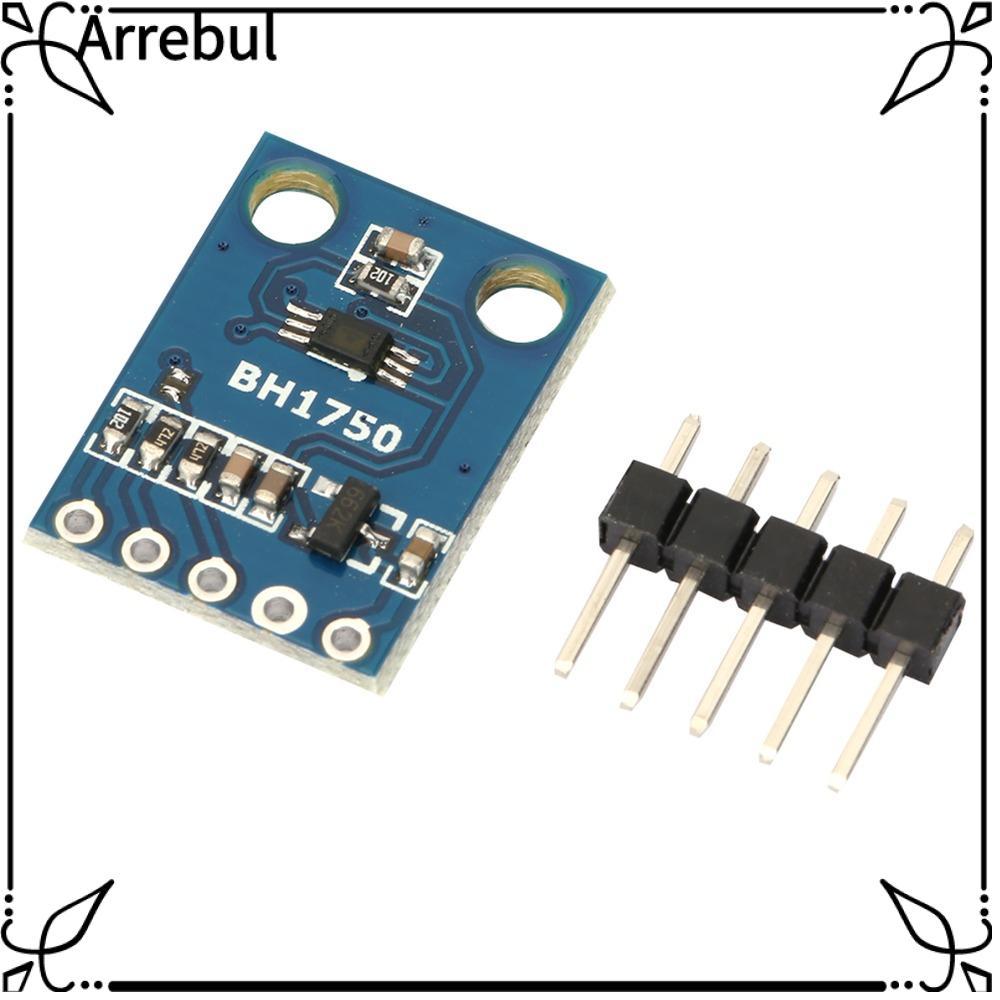 โมดูล ARREBUL BH1750,อินเทอร์เฟซ GY302 I2C GY302 โมดูลความเข้มแสงดิจิตอล, ความแม่นยําสูง BH1750 3-5V