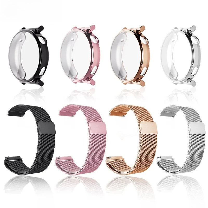 18 มม.สายโลหะสําหรับ Xiaomi นาฬิกา S4 41 มม.Magneticie Loop Xiaomi นาฬิกา S4 41 มม.สายนาฬิกาสร้อยข้อมืออุปกรณ์เสริม