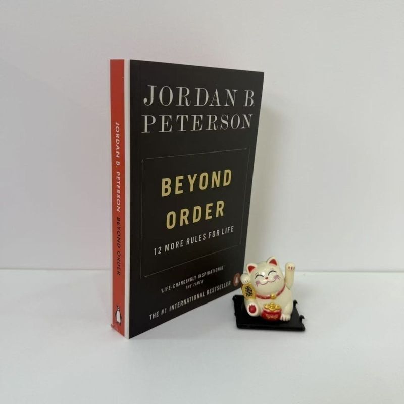 หนังสือกระดาษ Beyond Order 12 กฎเพิ่มเติมสําหรับ Life Jordan B หนังสือภาษาอังกฤษ Peterson