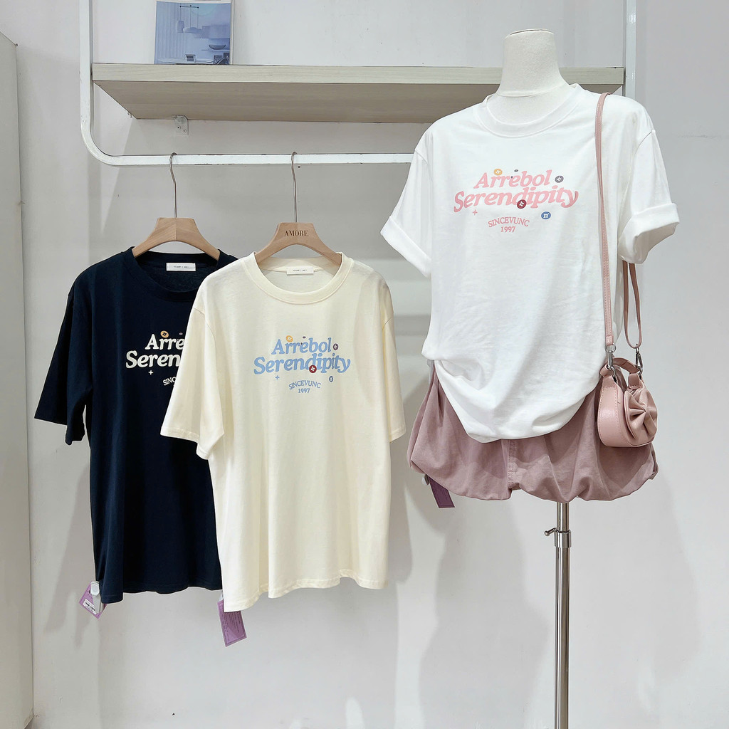 เสื้อยืดผู้หญิงพื้นฐาน 6616 TF