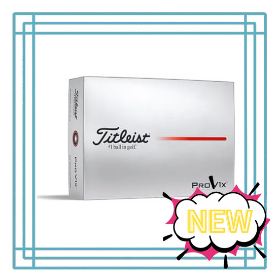 2025 TITLEIST PROV1x PROV1x Double Number (12 balls per dozen)