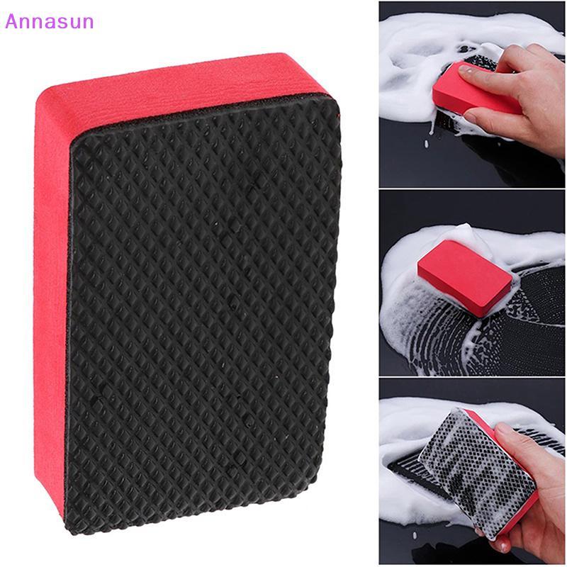 Annasun Car Detailing Clay Bar Pad Sponge Remover Blo Heavy Duty Cleaning Eraser Restore Shine สําหร