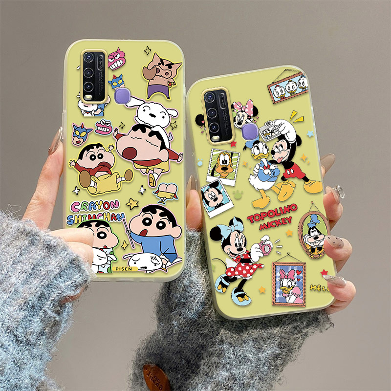 Vivo y50 case vivo y30 y30i case เคสโทรศัพท์เยลลี่ป้องกันการตก