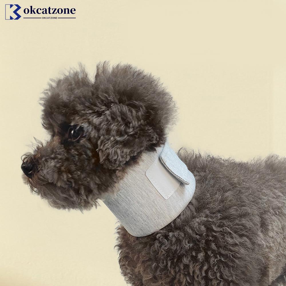 OKCATZONE ปรับสัตว์เลี้ยง Recovery COLLAR คอสนับสนุน Anti เลีย EVA นุ่ม Breathable Wound Healing ป้อ