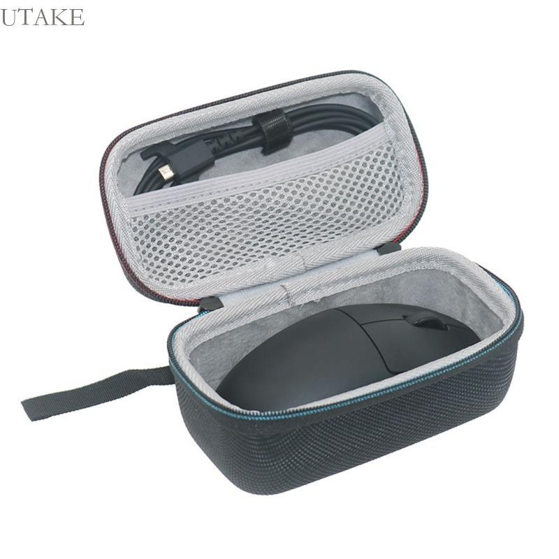 Utake ป้องกันเมาส์กระเป๋าเดินทางสําหรับ MCHOSE A7 Ergonomic Gaming Mouse Case เท่านั้น