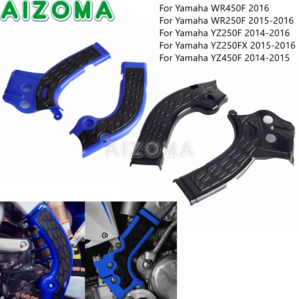 TC Motorcycle Frame Guard Protection Dirt Bike X-Grip Cover For Yamaha YZ WR 250 450 WR250F WR450F Y