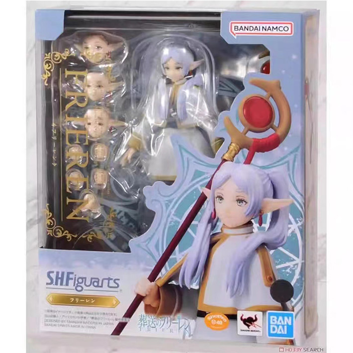 Bandai SHF ฝัง Frieren Frieren Frieren Magician ทําได้ Handy Ready Stock