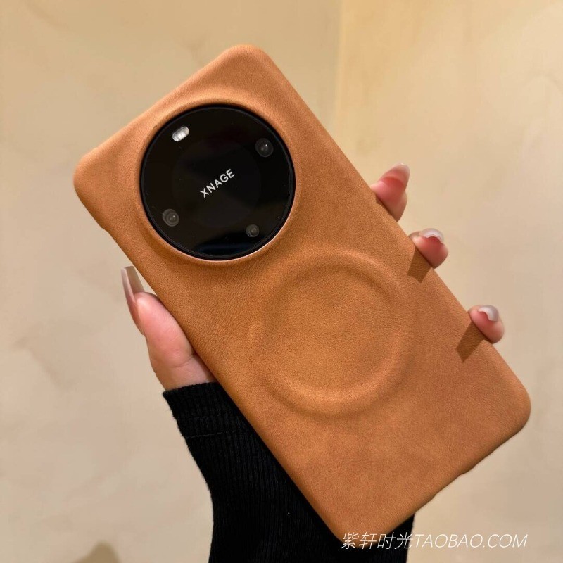 เคสโทรศัพท์หนังแกะหรูหราสําหรับ Honor Magic 8 7 6 5 Pro Magnetic Snap Case Frosted suede hard shell