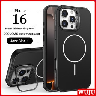 WUJU ซิลิคอนอินทรีย์แม่เหล็กเลนส์สําหรับ IPhone 17 16 15 14 13 12 11 Pro Max, Slim Fit, Dirt-Resistant และ Extreme กันกระแทก