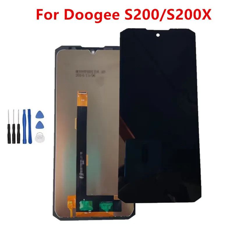 สําหรับ Doogee S200 S200X ใหม่ 6.72 "FHD + จอแสดงผล LCD Touch Digitizer Assembly แผงแก้วอะไหล่ซ่อมอุ