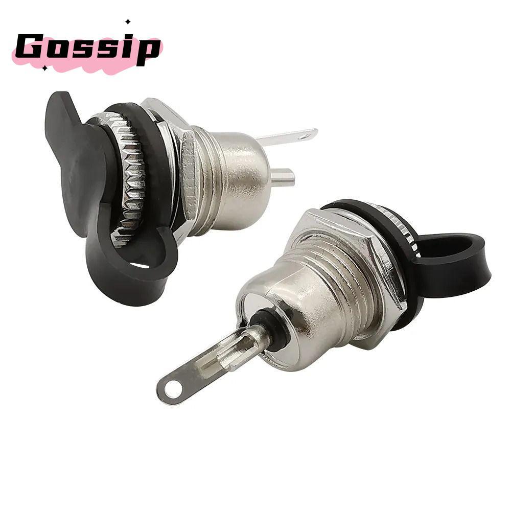 GOSSIP DC Jack Adapter, 5.5 x 2.1 มม.โลหะ DC Power หญิงซ็อกเก็ตแจ็ค, DC Power Jack Socket คุณภาพสูงท