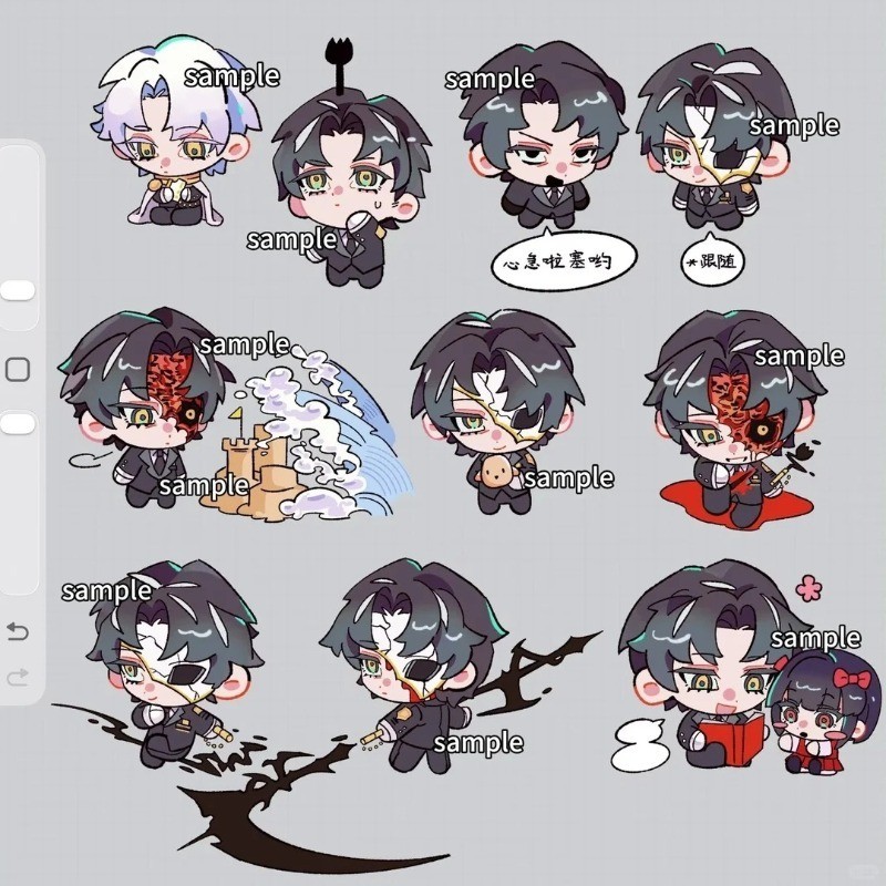 Limbus Company KeyChain Star of The City Key Chain ผู้หญิง Spider Nest อะคริลิค Rien Key แหวนห้านิ้ว Nursefathers จี้ของขวัญ