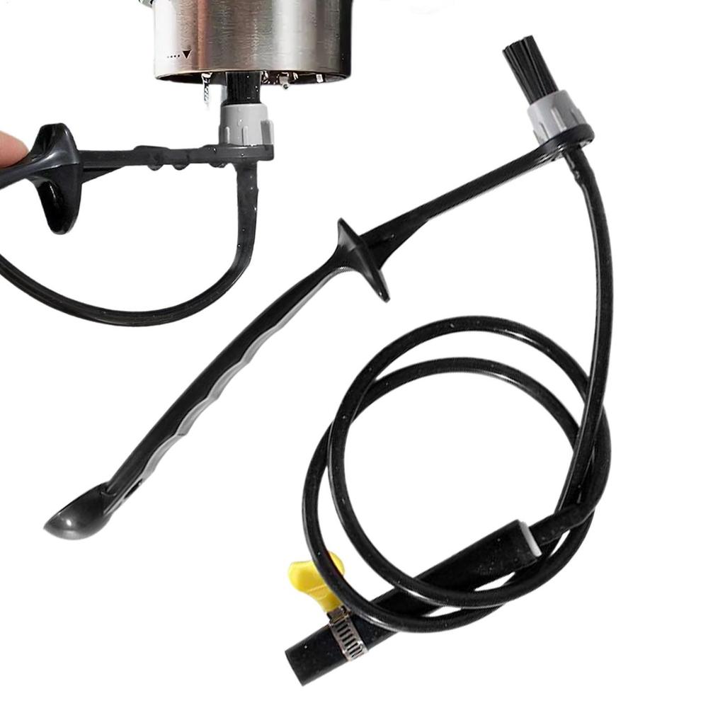 แปรงทําความสะอาดเครื่องชงกาแฟแรงดันสูง Steam Wand Brush Heavy Duty Scale Removal Water Maintenance Washing Tool cingth
