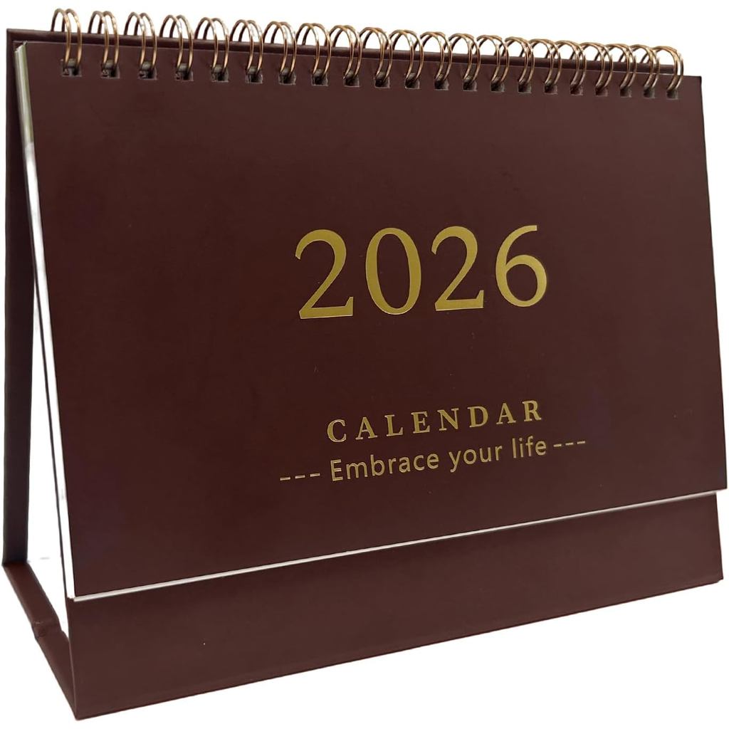 ปฏิทินตั้งโต๊ะ 2026,Standing 2026 ปฏิทินตั้งโต๊ะ,Flip Calender ปฏิทิน 14 เดือน (Nov 2025-Dec 2026) ส