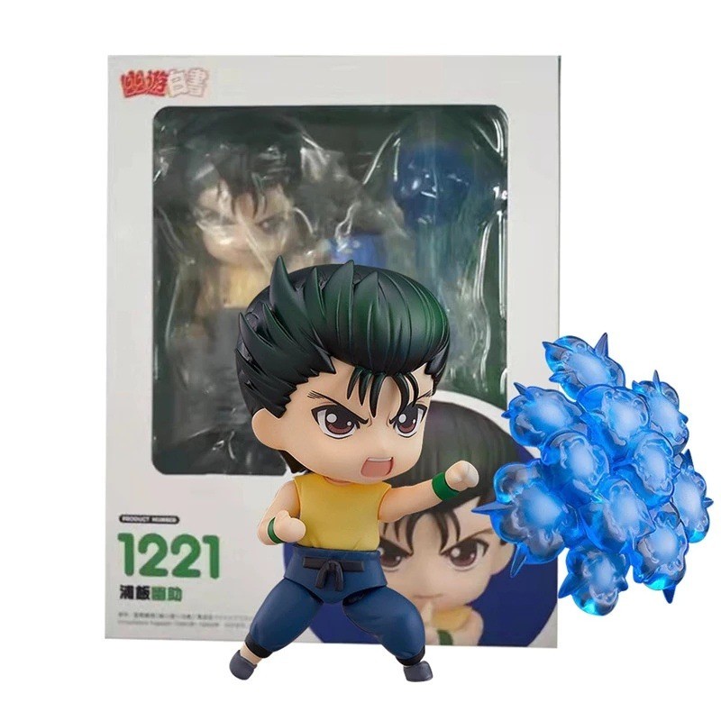 อะนิเมะ YuYu Hakusho Yusuke Urameshi 1221 รุ่น Q PVC Action Figure กล่อง