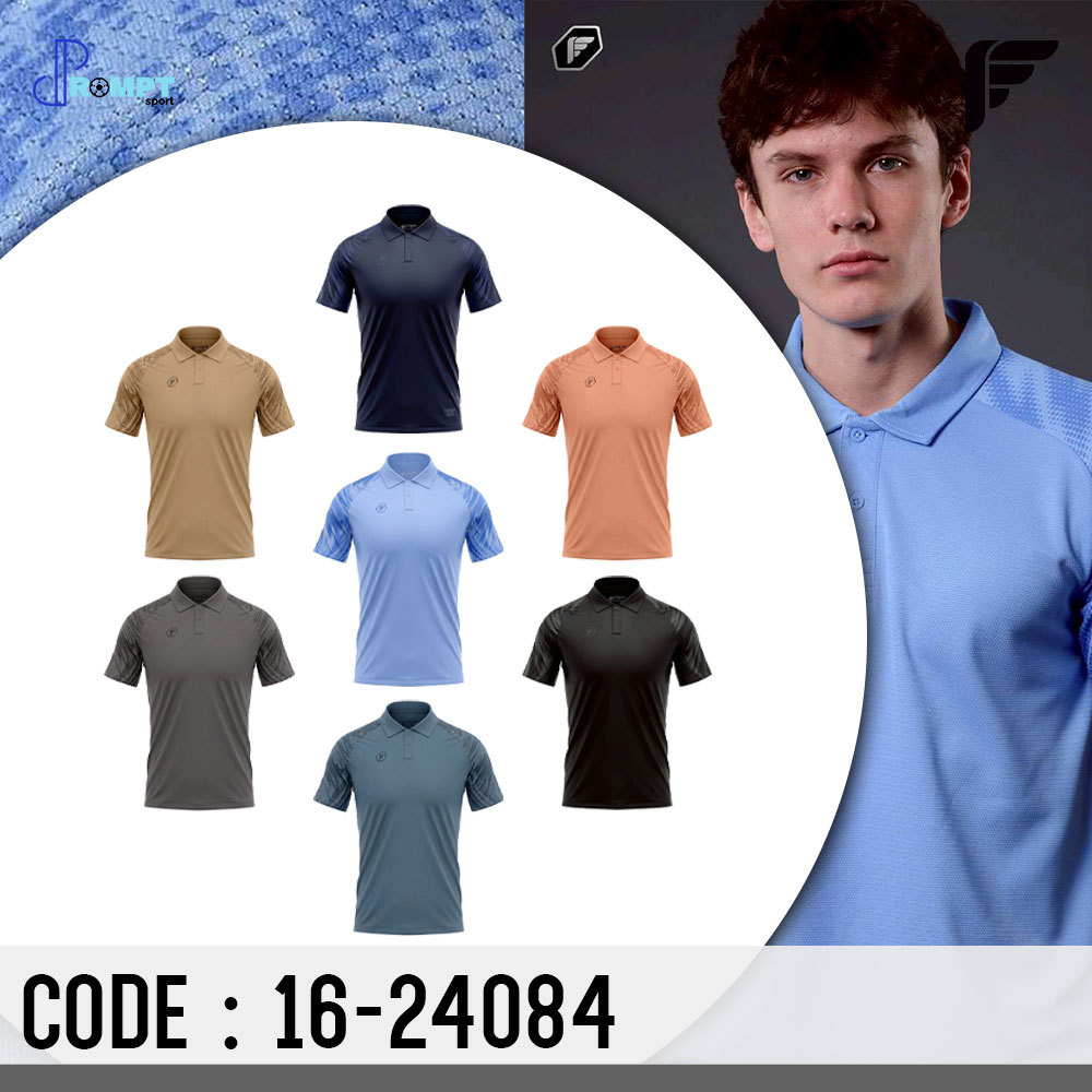 PEGAN เสื้อโปโลพิมพ์ลาย เฉดสีใหม่ รหัส 16-24084 ของเเท้ 2 100%