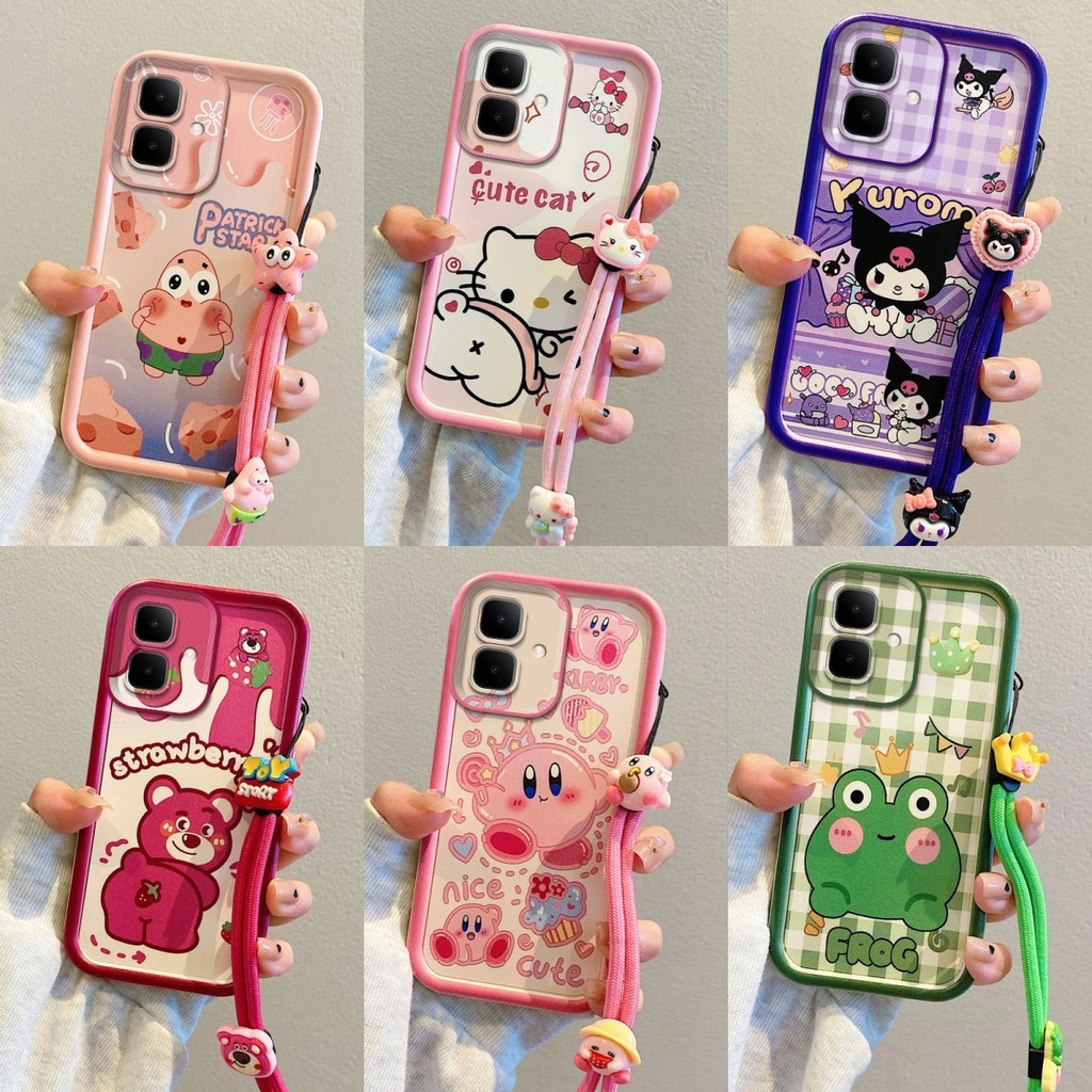 เคส INFINIX Smart 20 เคสโทรศัพท์ซิลิโคนอ่อนนุ่มลายการ์ตูนที่เรียบง่ายและน่ารัก YX
