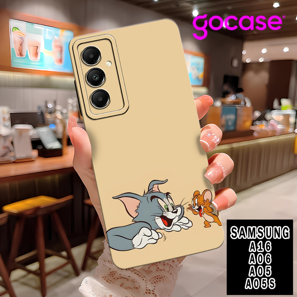 ( DTF 5 ) ยางยืดหยุ่น Softcase สําหรับ samsung a16 4g 5g l samsung a06 l samsung a05s a05 l ซิลิโคน 